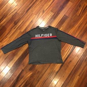 Tommy Hilfiger long sleeve striped sleeve T